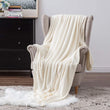 Load image into Gallery viewer, SWANCOCO Baby blankets/Lap blankets/Lap rugs Cream White 1 pack