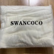 Load image into Gallery viewer, SWANCOCO Baby blankets/Lap blankets/Lap rugs Cream White 1 pack