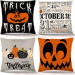 Load image into Gallery viewer, Halloween Time Cushion Covers 4 Pack