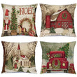 Load image into Gallery viewer, Holiday Time Cushion Covers 4 Pack