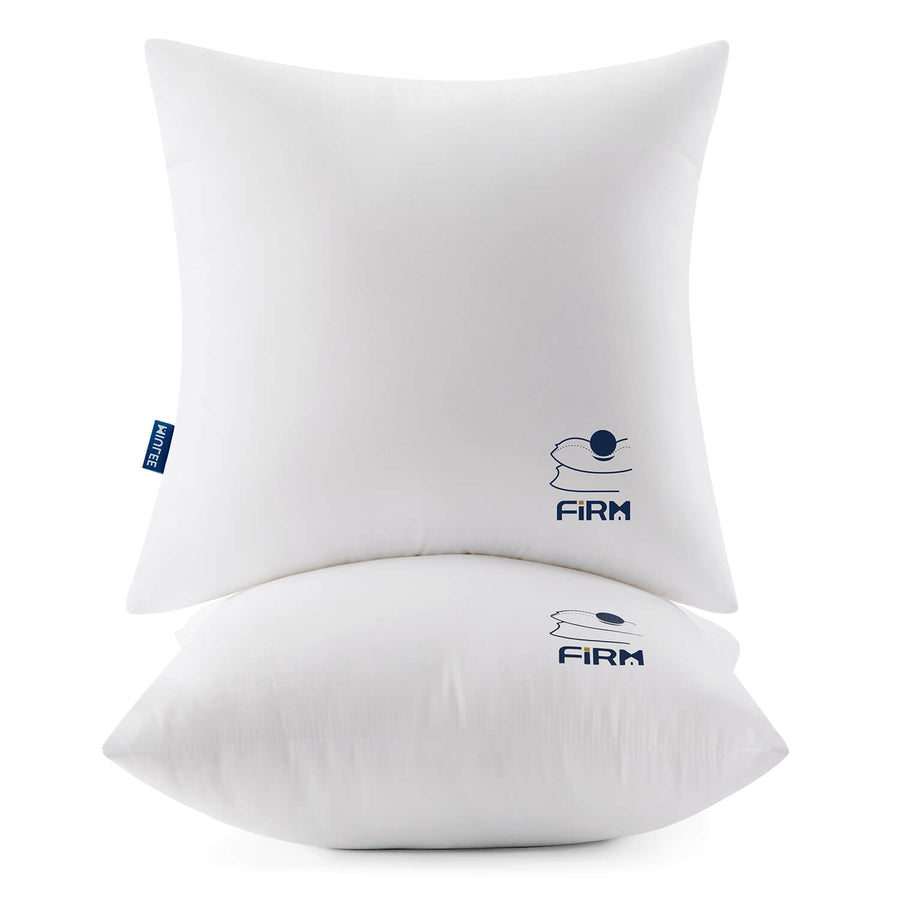 High Support Pillow Forms Throw Pillow Inserts White 18x18-Inch