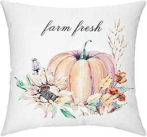 Autumn Farmhouse Cushion Covers 4 Pack