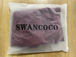 SWANCOCO Super Absorbent Coral Velvet Towels 1 Pack