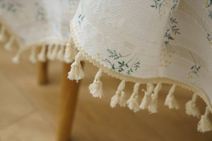 SWANCOCO Cloth doilies/Textile tablecloths White, 140×180cm