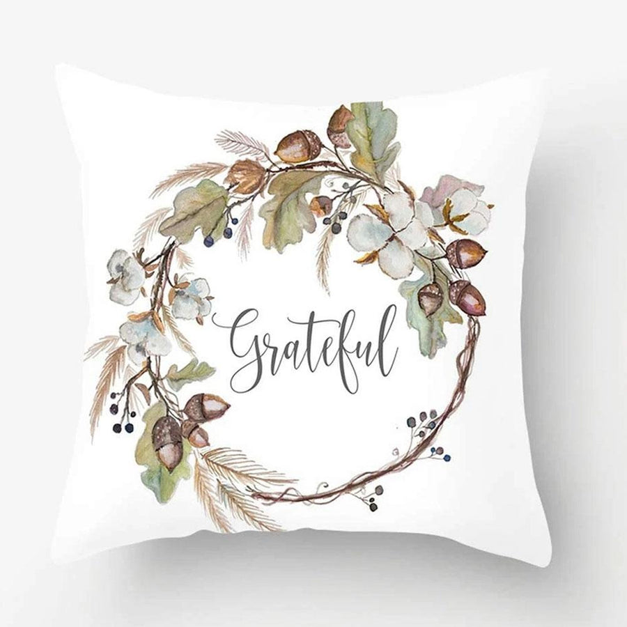 Grateful Fall Cushion Covers 4 Pack