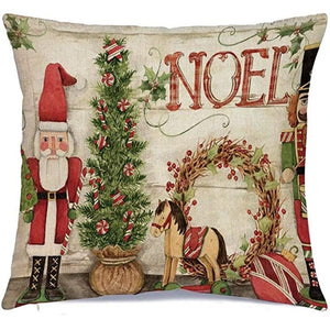 Holiday Time Cushion Covers 4 Pack