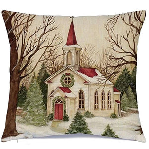 Holiday Time Cushion Covers 4 Pack