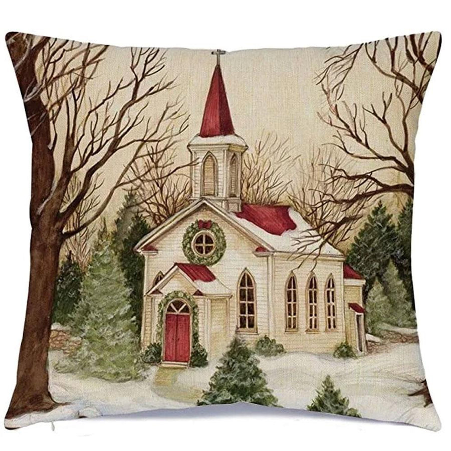 Holiday Time Cushion Covers 4 Pack