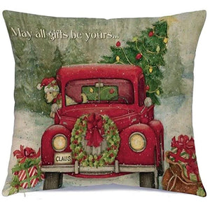 Holiday Time Cushion Covers 4 Pack
