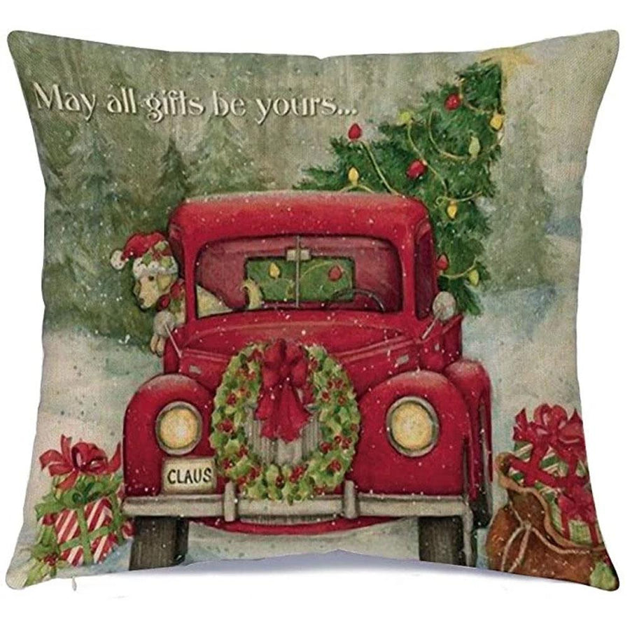 Holiday Time Cushion Covers 4 Pack
